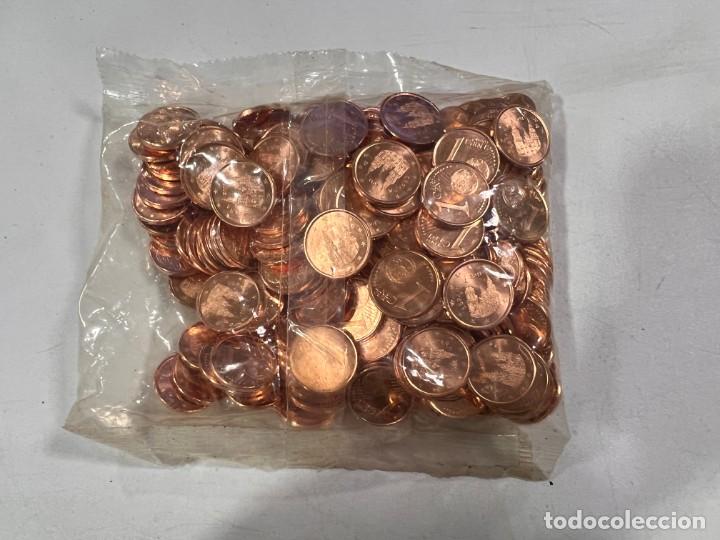 Euros: 200 MONEDAS DE 1 CENTIMO. FNMT. ESPA&Ntilde;A. 2011. - Foto 2