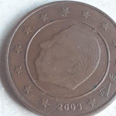 Euros: 5 CÉNTIMOS DE EURO DE BÉLGICA 2003. Lote 339846493