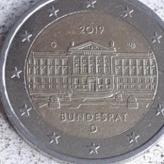 Euros: 2 EUROS DE ALEMANIA 2019 G BUNDESRAT. Lote 339853438