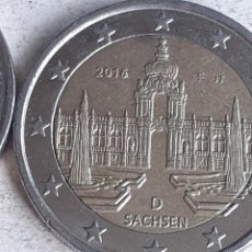 Euros: 2 EUROS DE ALEMANIA 2016 F SACHSEN.. Lote 339856168