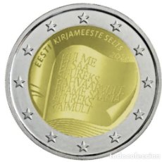 Euros: 2 EUROS ESTONIA 2022 150 ANIVERSARIO DE LA SOCIEDAD DE LITERATURA. Lote 341754168