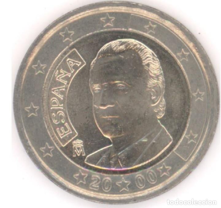 Euros: MONEDA 2 EUROS ESPA&Ntilde;A 2000 - SIN CIRCULAR - Foto 1