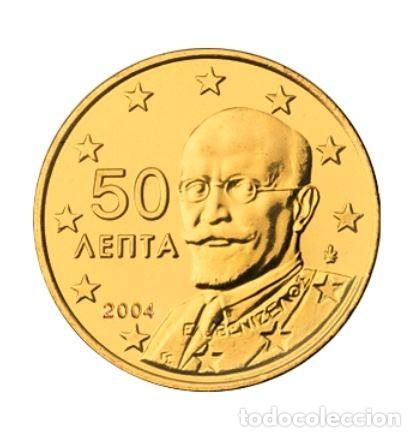 Euros: MONEDA 50 CTS GRECIA 2004 - SIN CIRCULAR - Foto 1