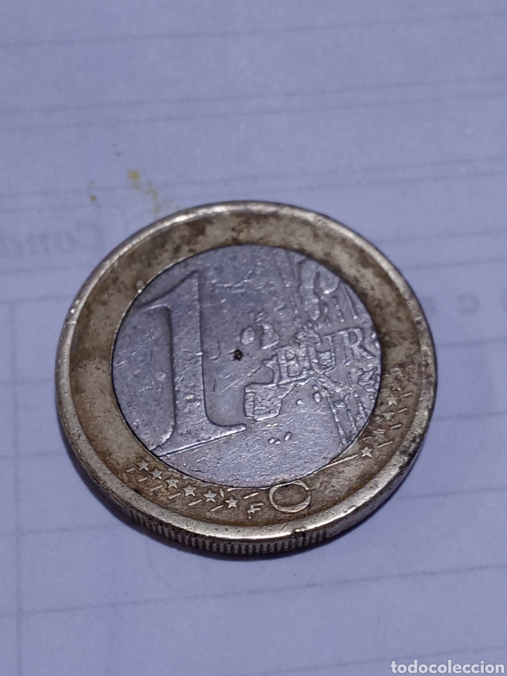Euros: Rara1Euro con error Espa&ntilde;a 2001 - Foto 3