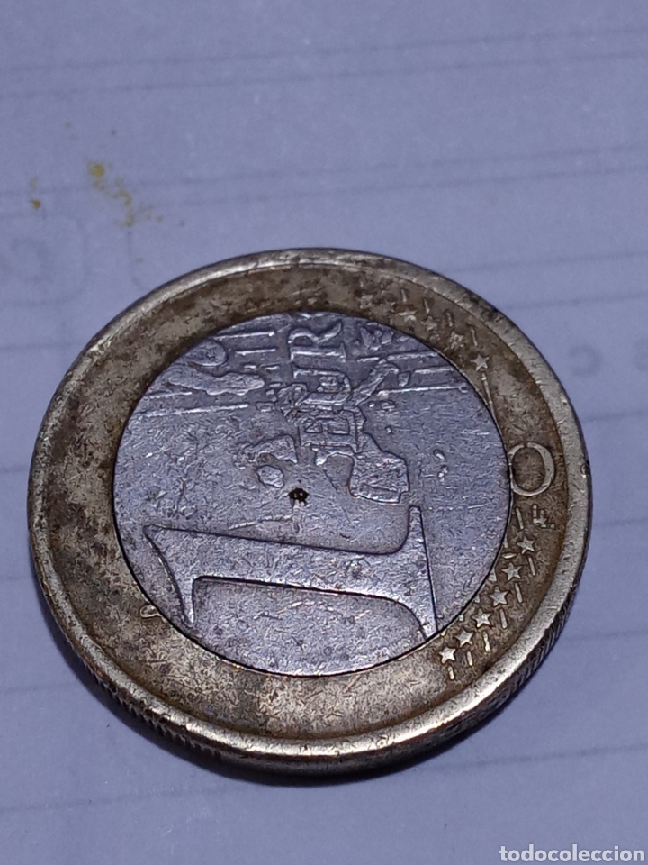 Euros: Rara1Euro con error Espa&ntilde;a 2001 - Foto 5