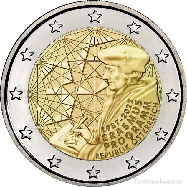 Euros: AUSTRIA 2 E. 2022 - PROGRAMA ERASMUS - SIN CIRCULAR - DISPONIBLE - Foto 1