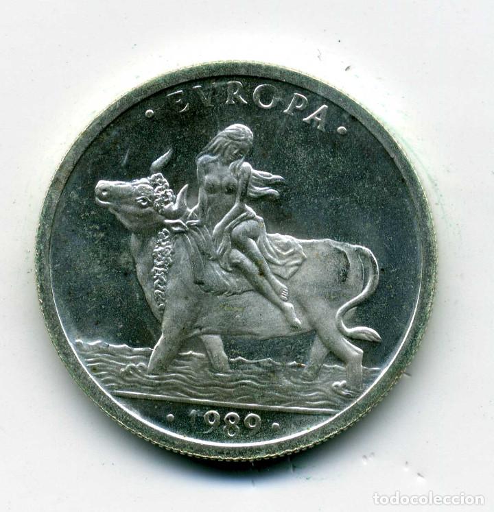 Euros: 1 ECU A&Ntilde;O 1989 FDC PLATA - Foto 1