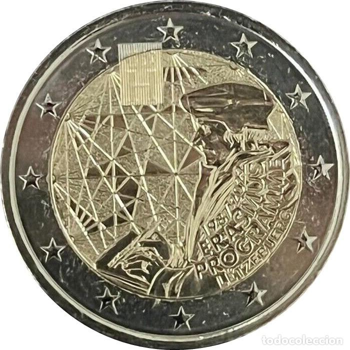 Euros: LUXEMBURGO 2 EUROS 2022 CONM. - PROGRAMA ERASMUS - - Foto 1