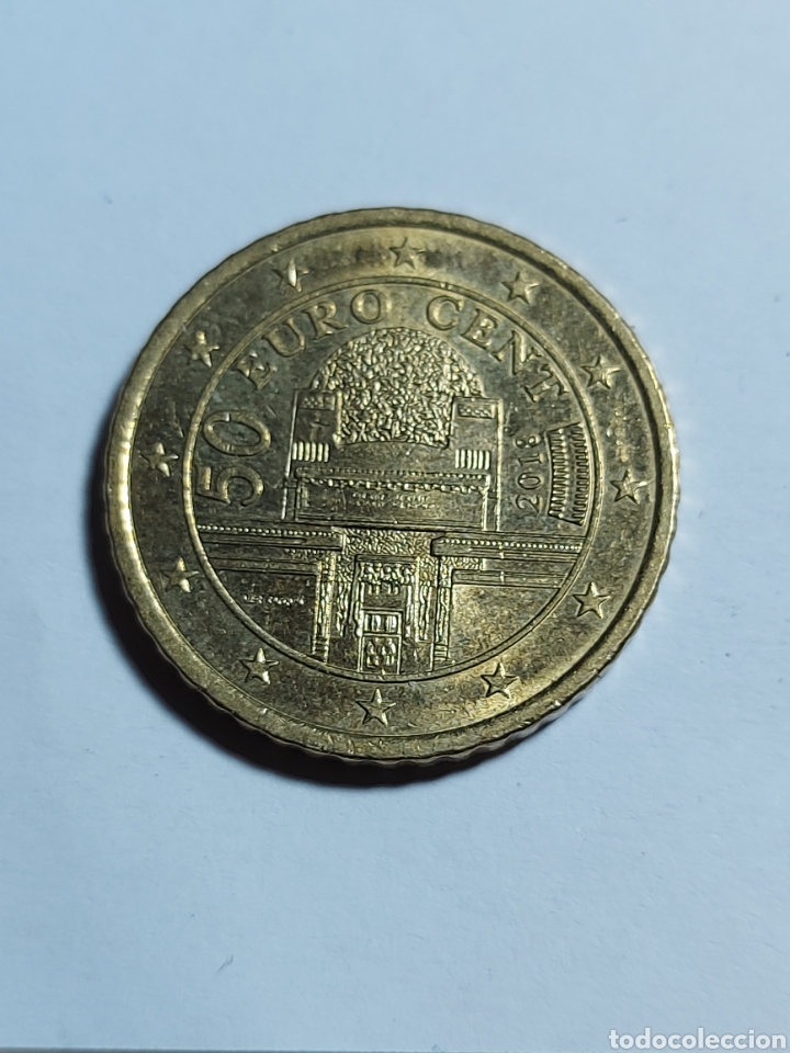Euros: MONEDA AUSTRIA 50 CENTIMOS EURO 2018 - Foto 1