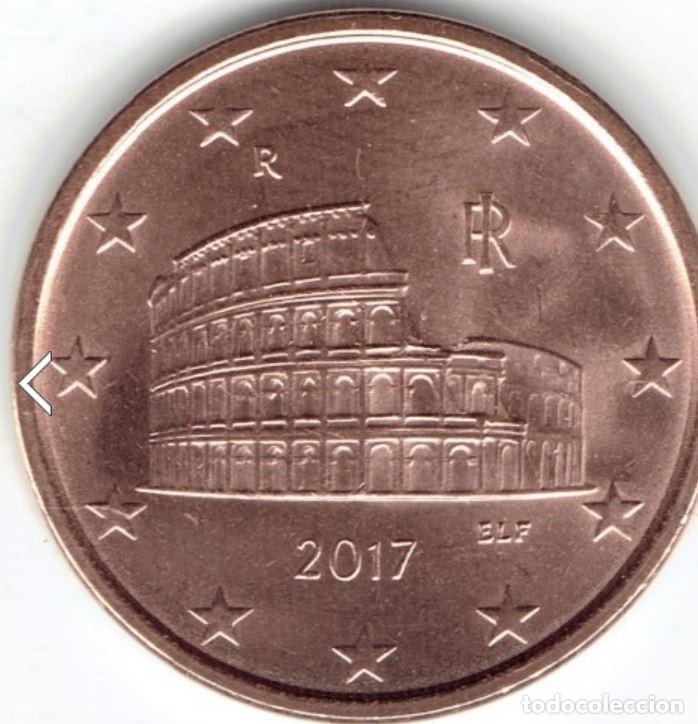 Euros: MONEDA 5 CTS ITALIA 2017 - SIN CIRCULAR - Foto 1