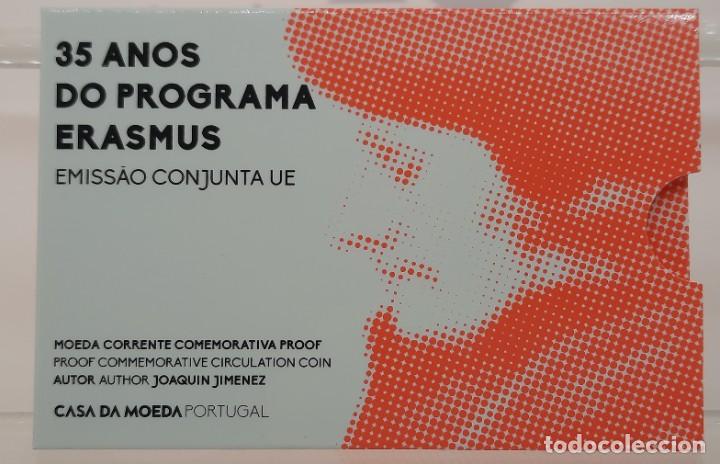 Euros: PORTUGAL 2 E. 2022 - PROOF - CONM. PROGRAMA ERASMUS - EN COINCARD - - Foto 1