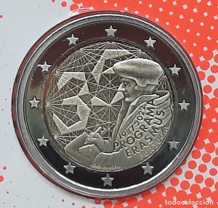 Euros: PORTUGAL 2 E. 2022 - PROOF - CONM. PROGRAMA ERASMUS - EN COINCARD - - Foto 3