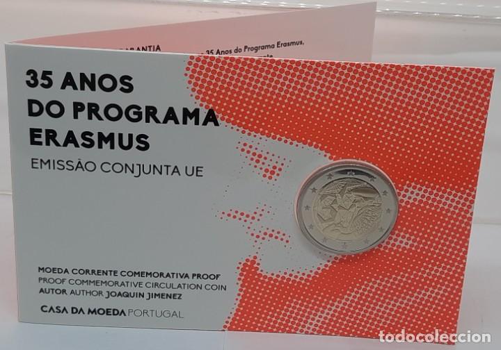 Euros: PORTUGAL 2 E. 2022 - PROOF - CONM. PROGRAMA ERASMUS - EN COINCARD - - Foto 4
