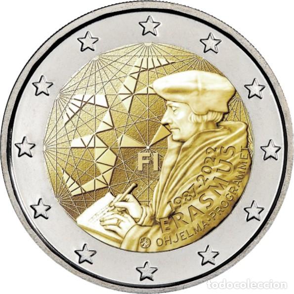 Euros: FINLANDIA 2 EUROS 2022 CONM. - PROGRAMA ERASMUS - - Foto 1