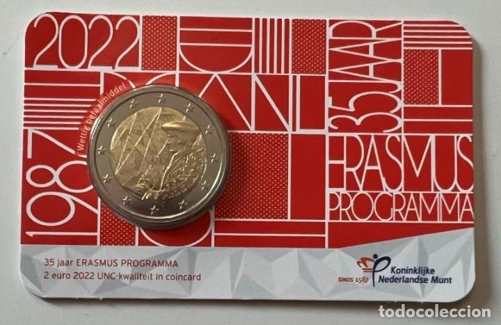 Euros: 2 euros Holanda 2022 Erasmus - Foto 1