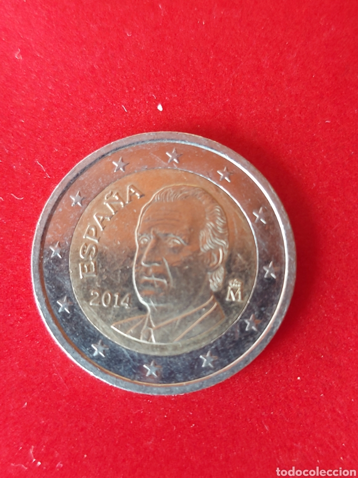 Euros: MONEDA ESPA&Ntilde;A 2 EURO 2014 - Foto 1