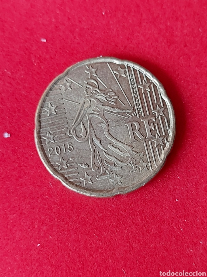 Euros: MONEDA FRANCIA 20 CENTIMOS EURO 2015 - Foto 1