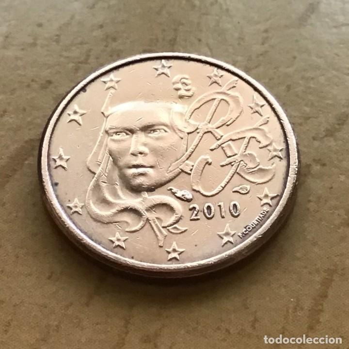 Euros: 1 c&eacute;ntimo de euro de Francia. A&ntilde;o 2010 - Foto 1