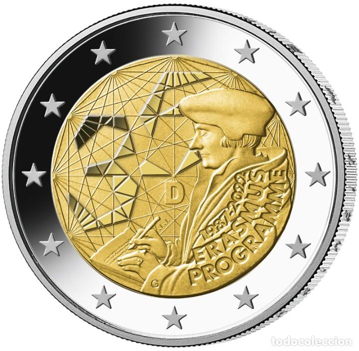 Euros: ALEMANIA 2 EUROS 2022 CONM. - PROGRAMA ERASMUS - - Foto 1