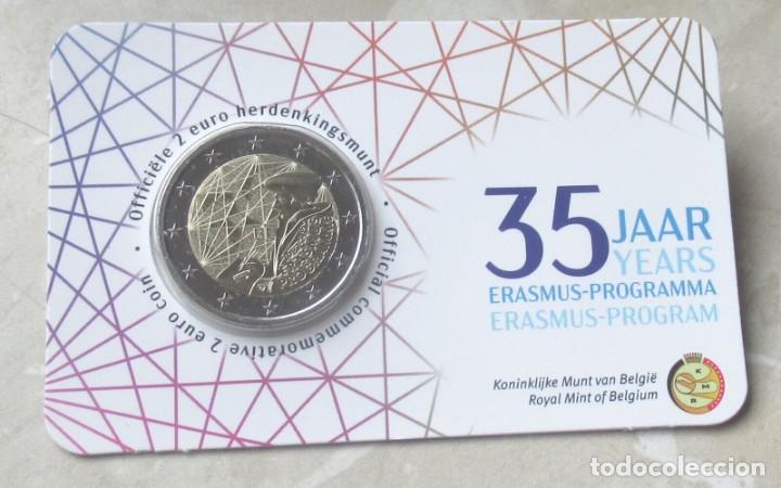 Euros: BELGICA 2 E. 2022 - PROGRAMA ERASMUS - COINCARD - VERS. FLAMENCA - - Foto 1