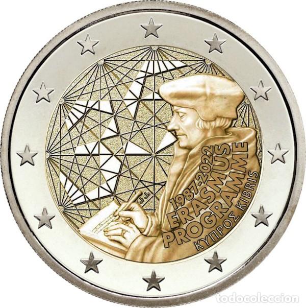 Euros: CHIPRE 2 E. 2022 - PROGRAMA ERASMUS - SIN CIRCULAR - - Foto 1