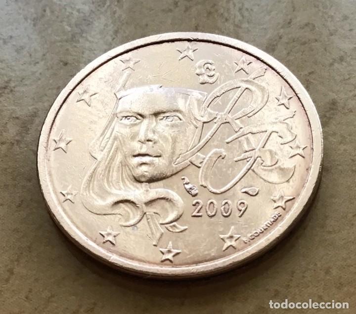 Euros: 2 c&eacute;ntimos de euro de Francia. A&ntilde;o 2009 - Foto 1
