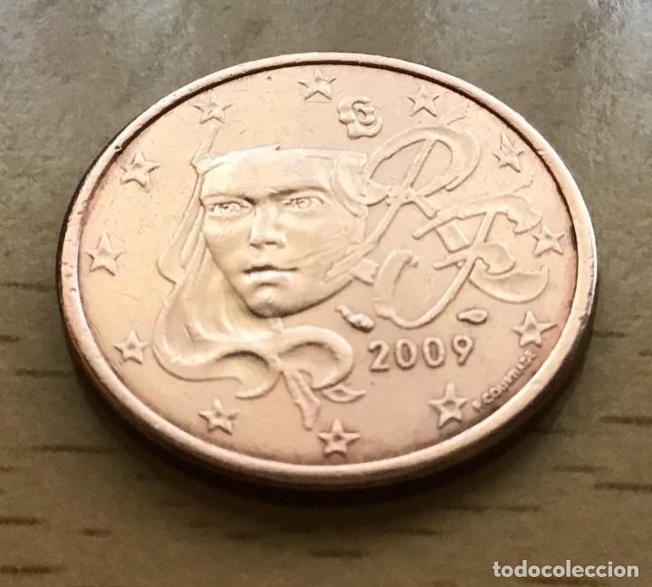 Euros: 5 c&eacute;ntimos de euro de Francia. A&ntilde;o 2009 - Foto 1