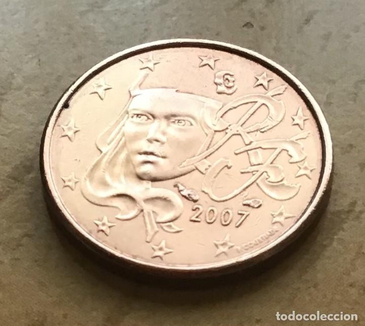 Euros: 1 c&eacute;ntimo de euro de Francia. A&ntilde;o 2007 - Foto 1