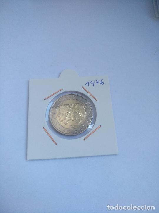 Euros: 1476.- MONEDA 2 EUROS CONMEMORATIVOS BELGICA 2005