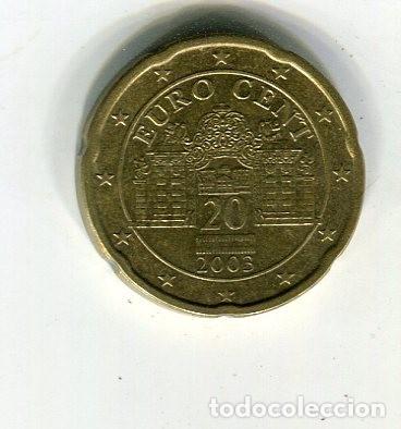 Euros: 20 (VEINTE) CENTIMOS DE EURO AUSTRIA 2003 - Foto 1