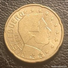 Euros: LUXEMBURGO 2013 20 CTS - EURO CENT - MONEDA BC 20 CÉNTIMOS. Lote 359268235