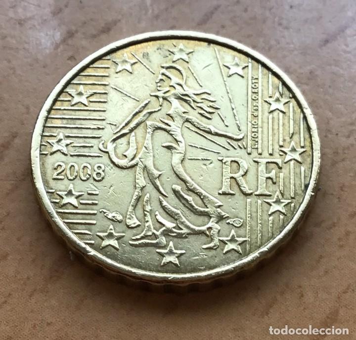 Euros: 10 c&eacute;ntimos de Francia. A&ntilde;o 2008 - Foto 1