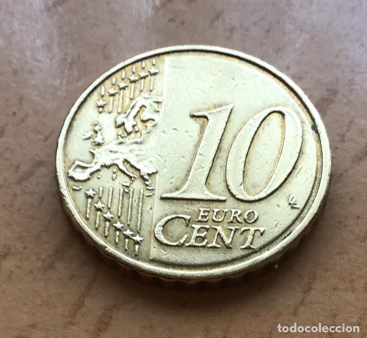 Euros: 10 c&eacute;ntimos de Francia. A&ntilde;o 2008 - Foto 2