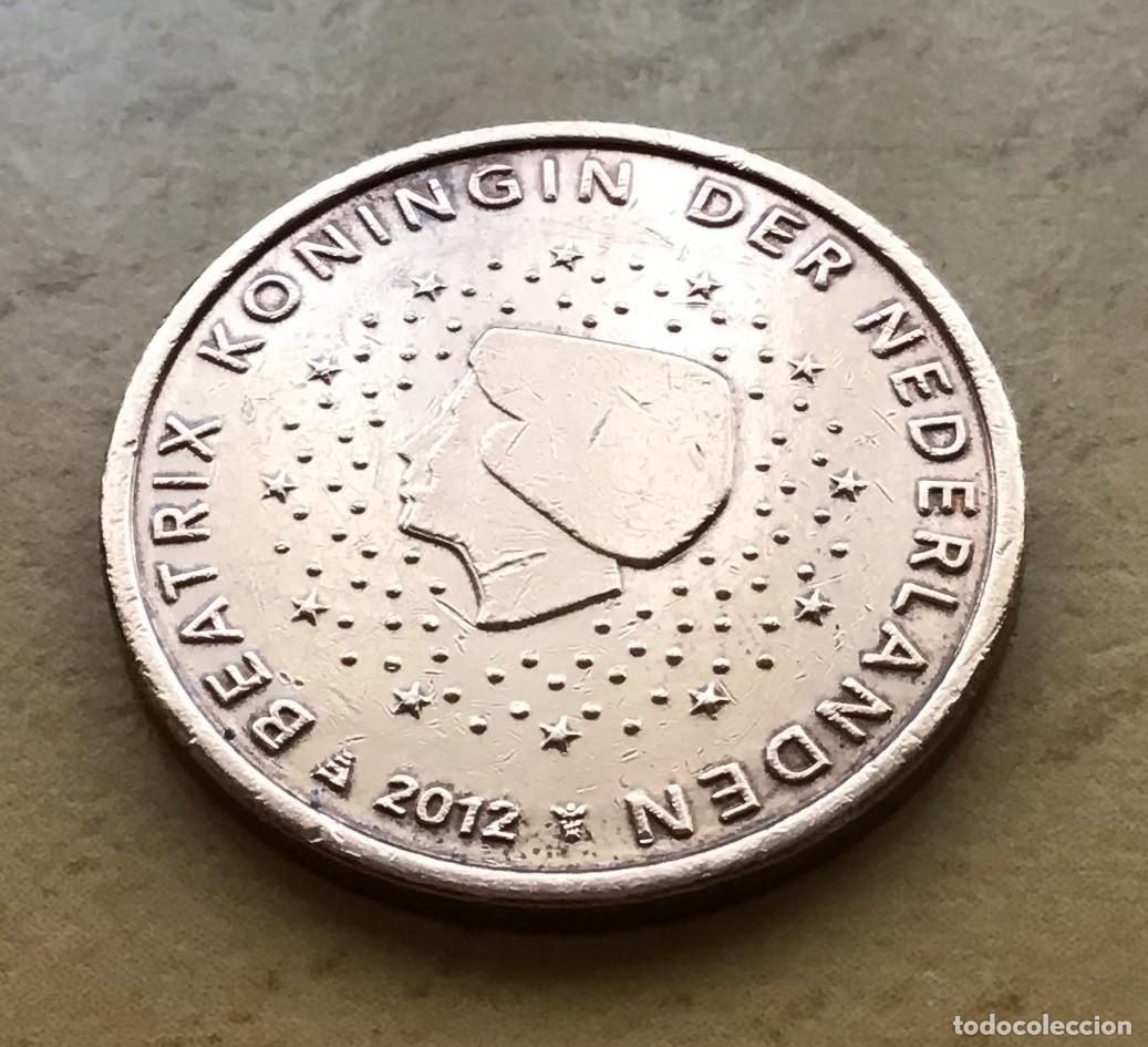 Euros: 5 c&eacute;ntimos de euro de Holanda. A&ntilde;o 2012