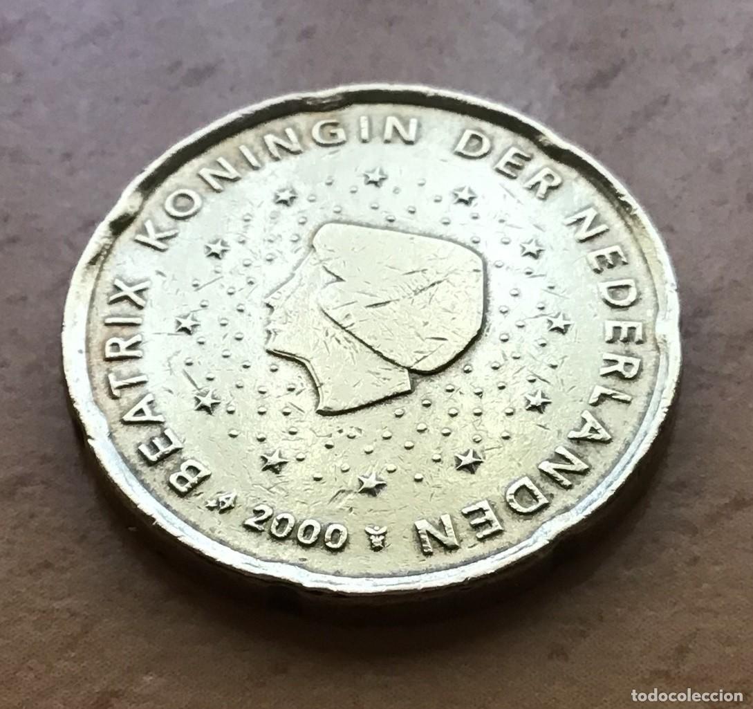 Euros: 20 c&eacute;ntimos de Euro de Holanda. A&ntilde;o 2000 - Foto 1