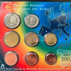 Euros: CARTERA FNMT EURO 2002 - PRIMERA EMISIÓN NACIONAL DEL EURO. Lote 365723311
