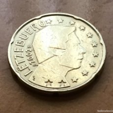 Euros: 20 CÉNTIMOS DE EURO DE LUXEMBURGO. AÑO 2002. Lote 338920833