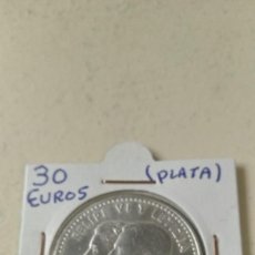 Euros: 30 EUROS (PLATA) FELIPE VI Y LETIZIA 2020. Lote 366083521