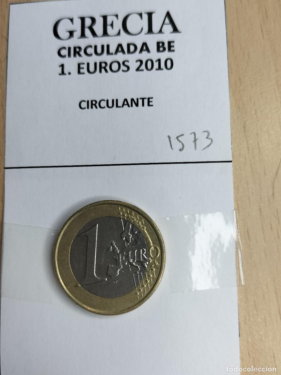 Euros: 10-01573-GRECIA -1 &euro;- 2010 - Foto 2