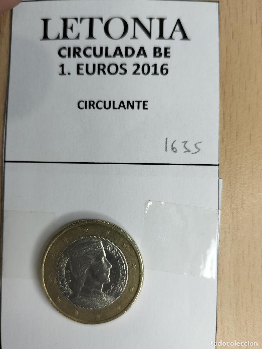 Euros: 10-01635-LETONIA -1 &euro;- 2016 - Foto 1