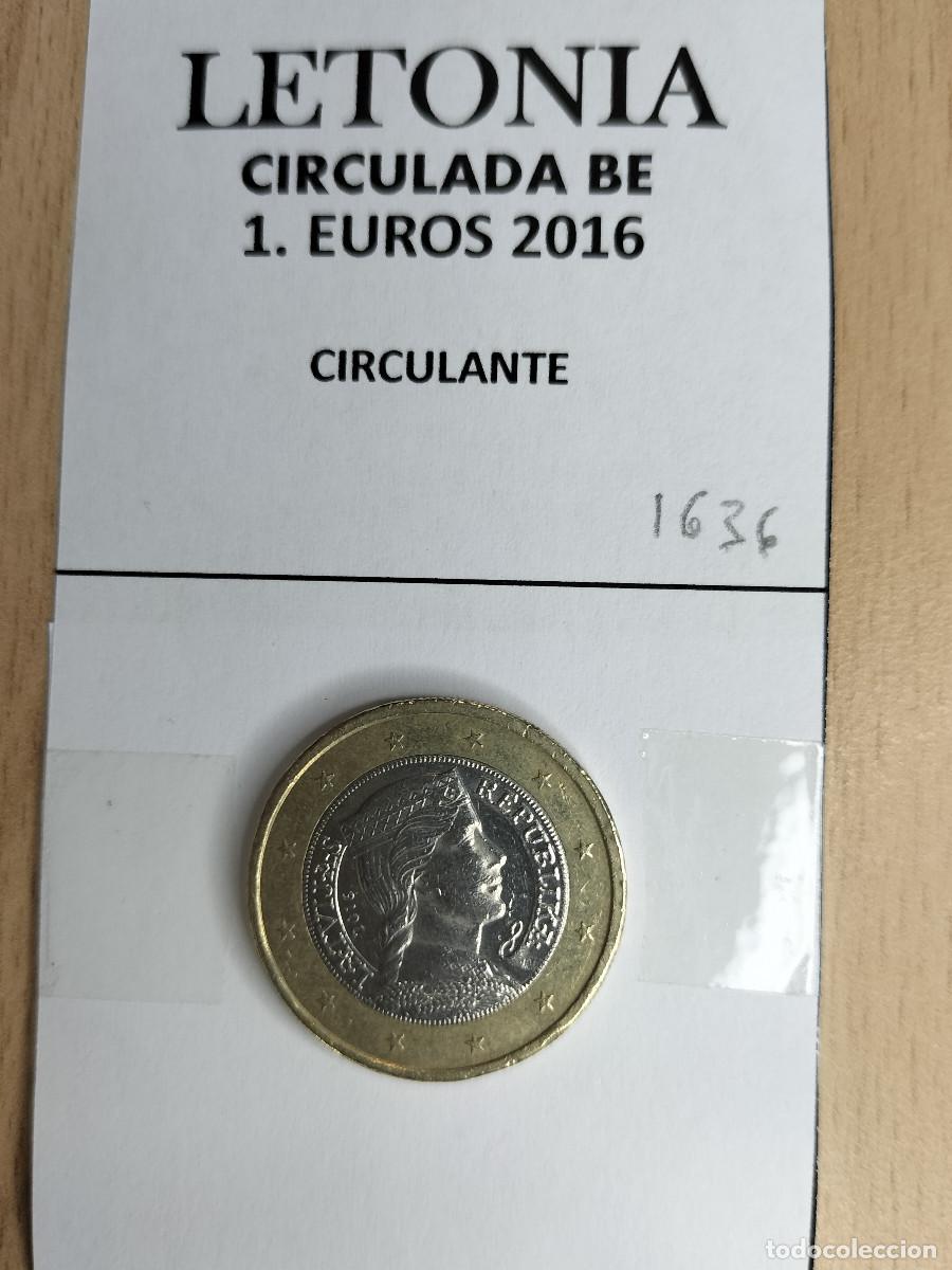 Euros: 10-01636-LETONIA -1 &euro;- 2016 - Foto 1