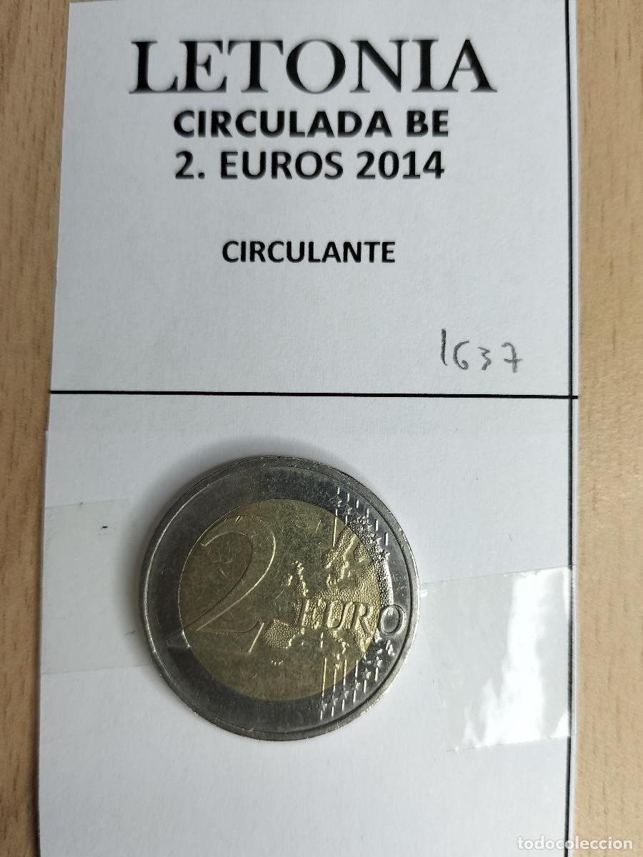 Euros: 10-01637-LETONIA -2 &euro;- 2014 - Foto 2