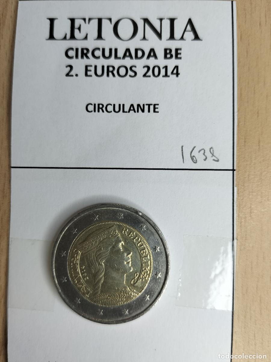 Euros: 10-01638-LETONIA -2 &euro;- 2014 - Foto 1