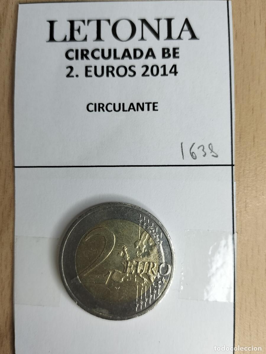 Euros: 10-01638-LETONIA -2 &euro;- 2014 - Foto 2