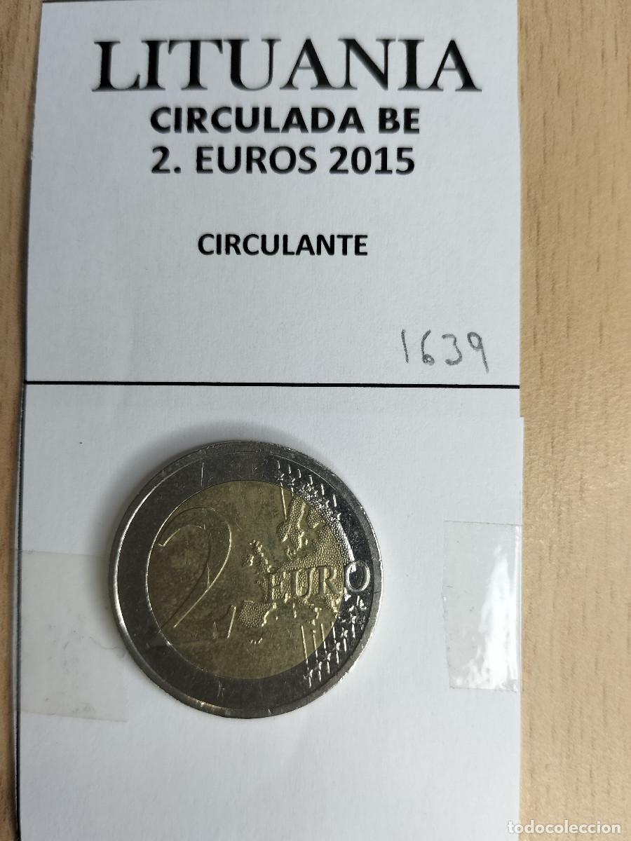 Euros: 10-01639-LITUANIA -2 &euro;- 2015 - Foto 2
