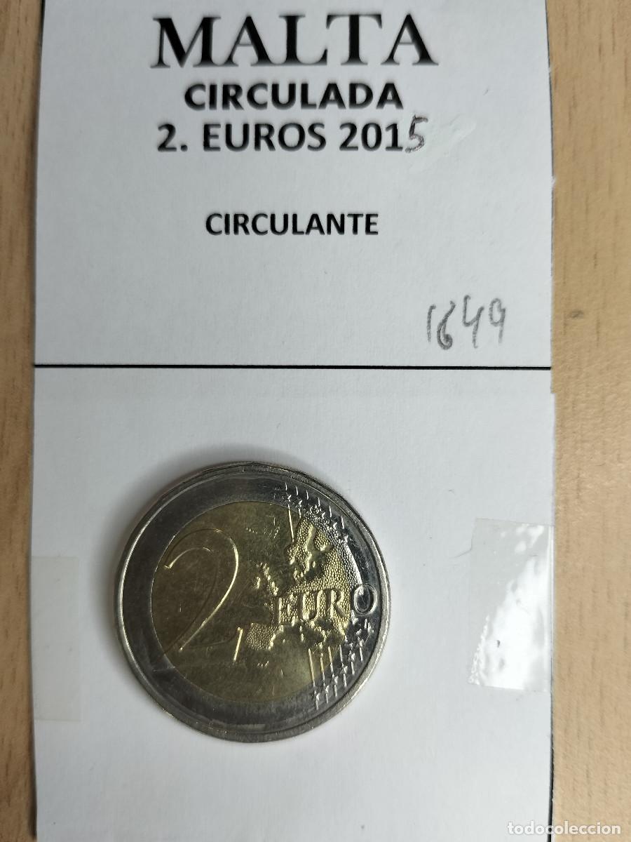 Euros: 10-01649-MALTA -2 &euro;- 2015 - Foto 2