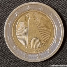 Euros: 2 EUROS ERROR ALEMANIA 2014 CECA ”F” BORDE INTERIOR GRUESO