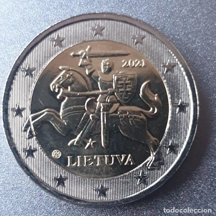 Euros: MONEDA 2 EUROS LITUANIA 2021 - LA NORMAL - SIN CIRCULAR - Foto 1