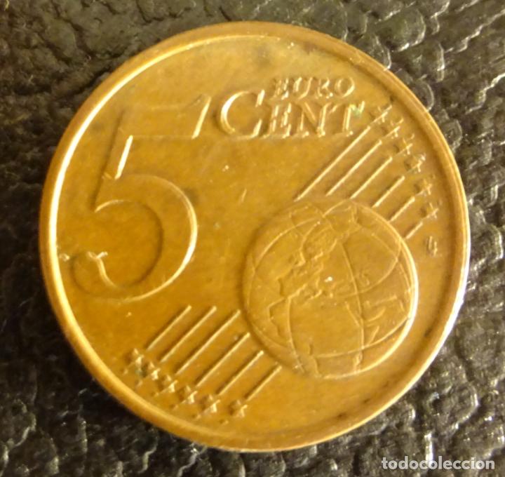 Euros: FRANCIA 5 C&Eacute;NTIMOS DE EURO 2002 - Foto 2