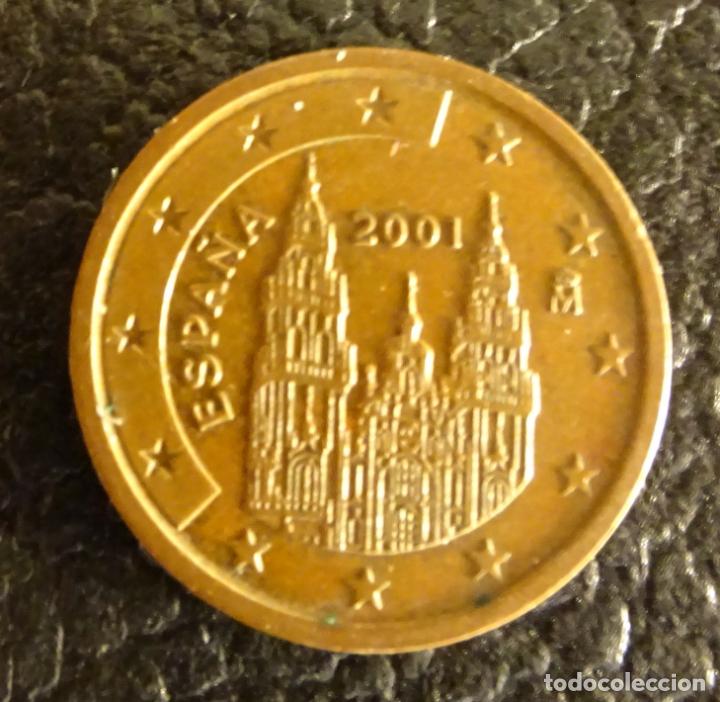 Euros: ESPA&Ntilde;A 2 C&Eacute;NTIMOS DE EURO 2001 - Foto 1